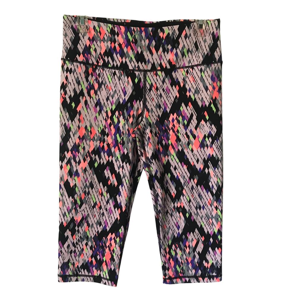 Victorias Secret VSX Pant Medium Womens Knockout Crop Athletic Exercise Running